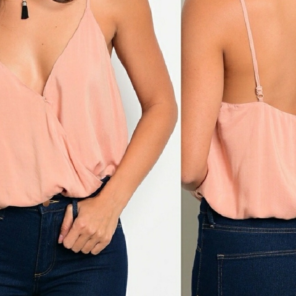 🍁🍂Blush/Gray Bodysuit-NWT🍂🍁